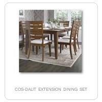 COS-DALIT EXTENSION DINING SET